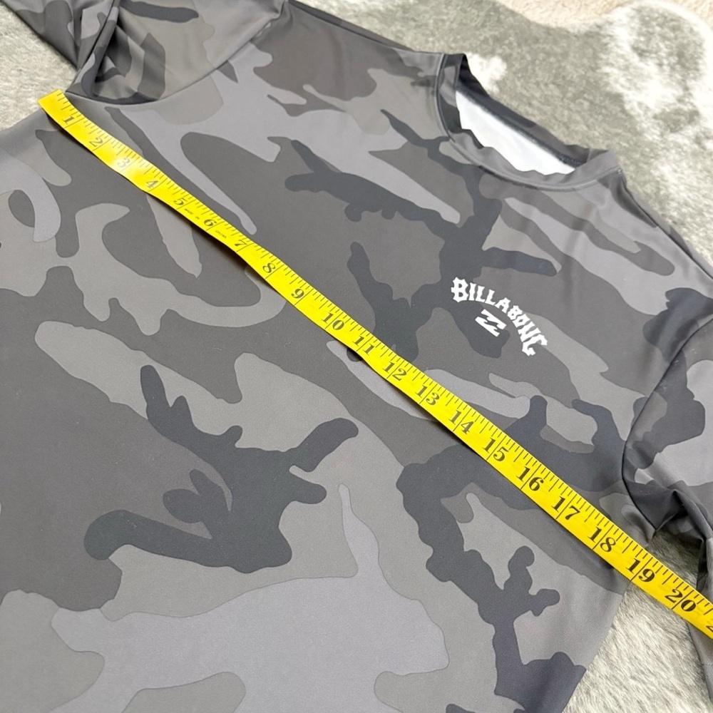Billabong UV Surf Men's Camo Gray Shirt Medium - Picture 10 of 10